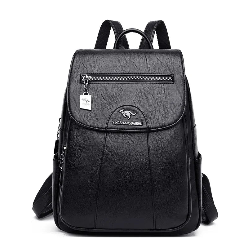 Women’s Soft Leather Backpack