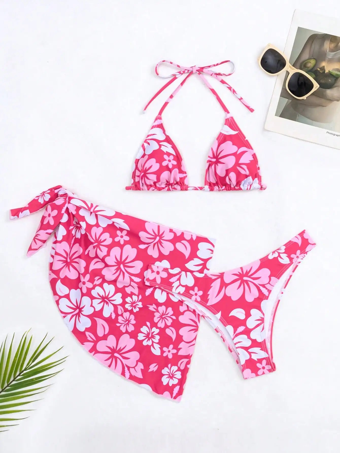 Skirt Bikini Three-Piece Set