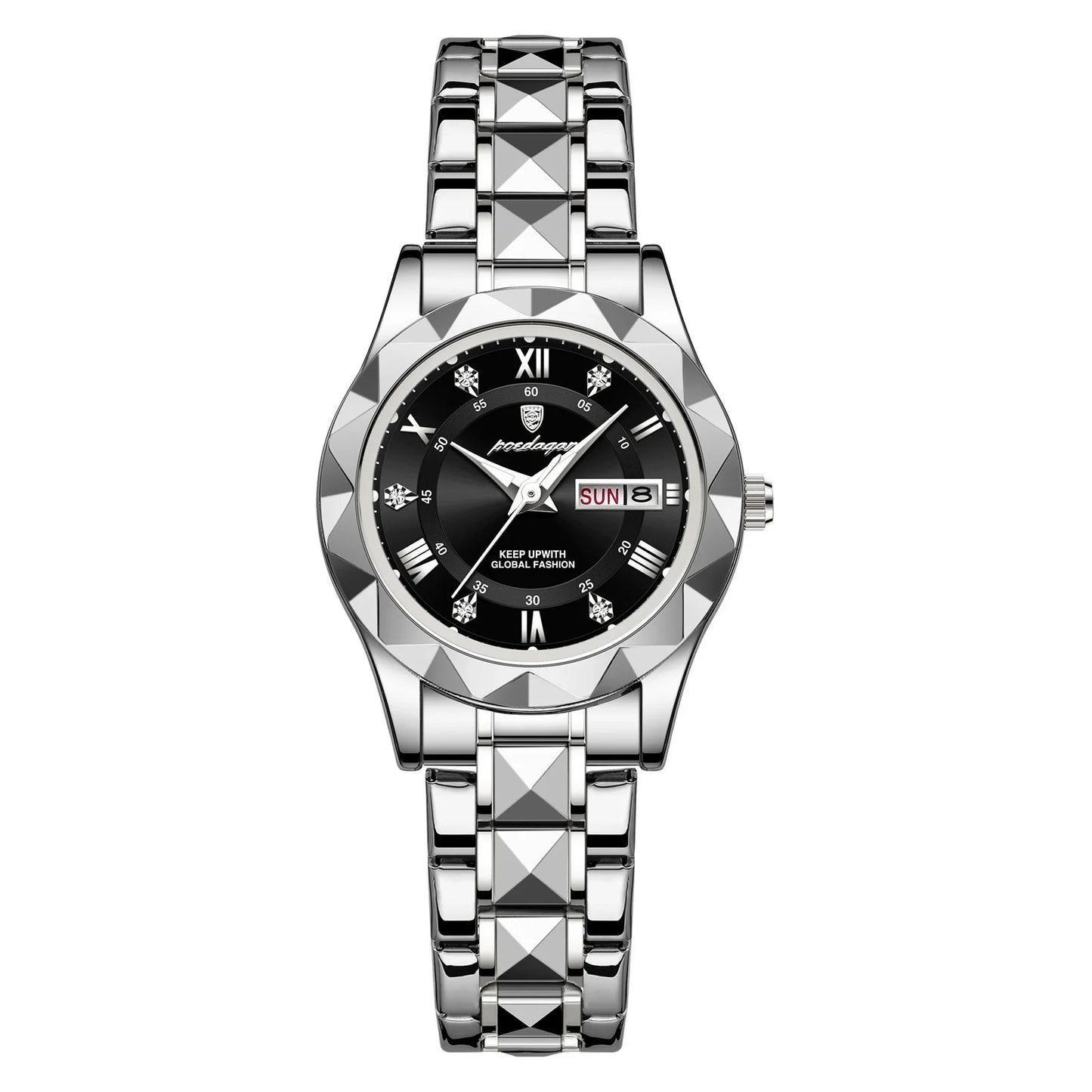Women's Luxury Diamond Bezel Watch