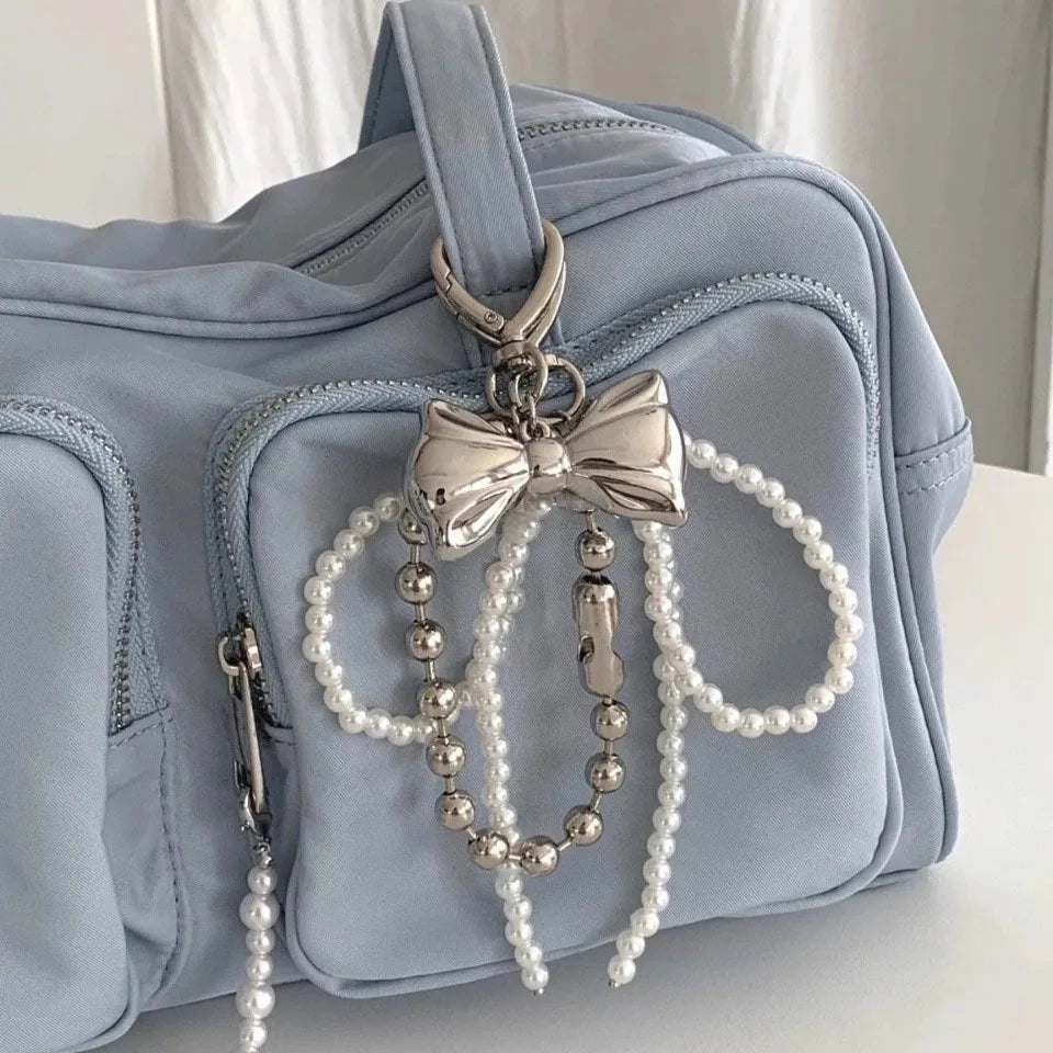 Cute Bowknot Keychain for Women