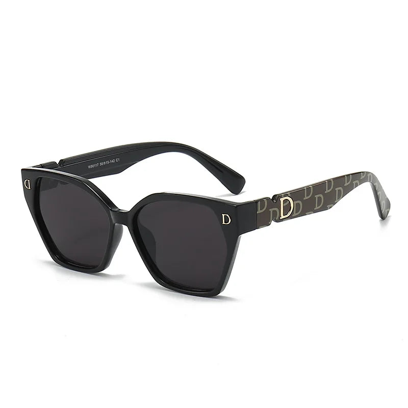 Square Oversized Monogram Sunglasses
