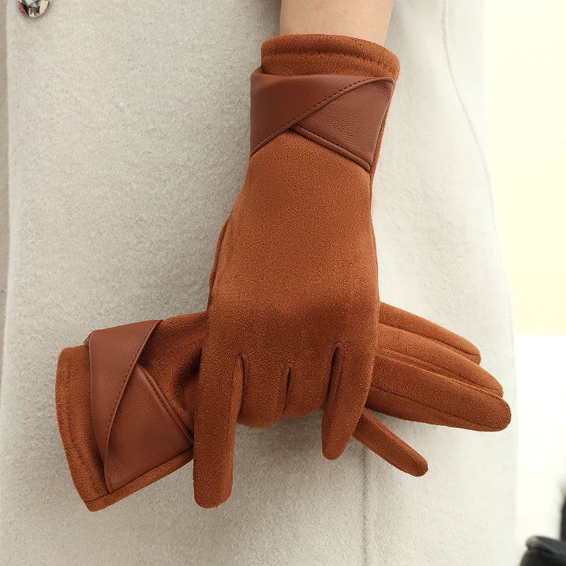 Women’s Warm Velvet Gloves
