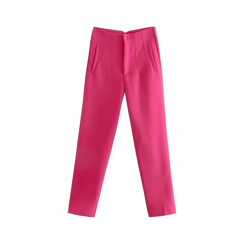 Women’s Tailoring Zipper Pants
