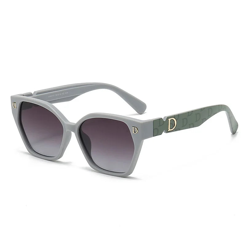 Square Oversized Monogram Sunglasses