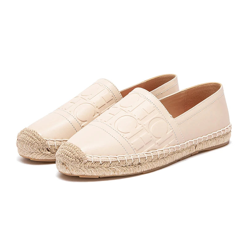 Quilted Espadrille Loafers