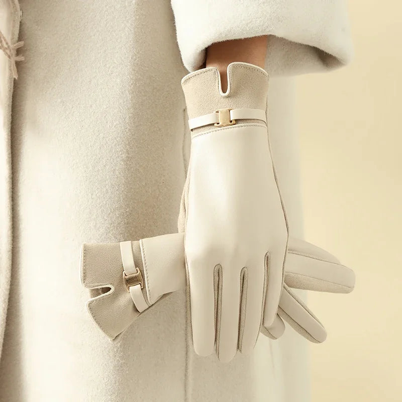 Women’s Luxury Winter Touchscreen Gloves