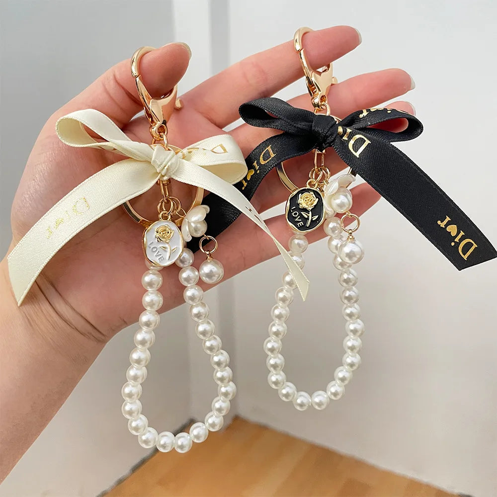 Pearl Lace Charms for Bags