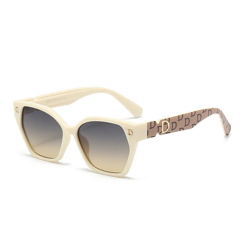 Square Oversized Monogram Sunglasses