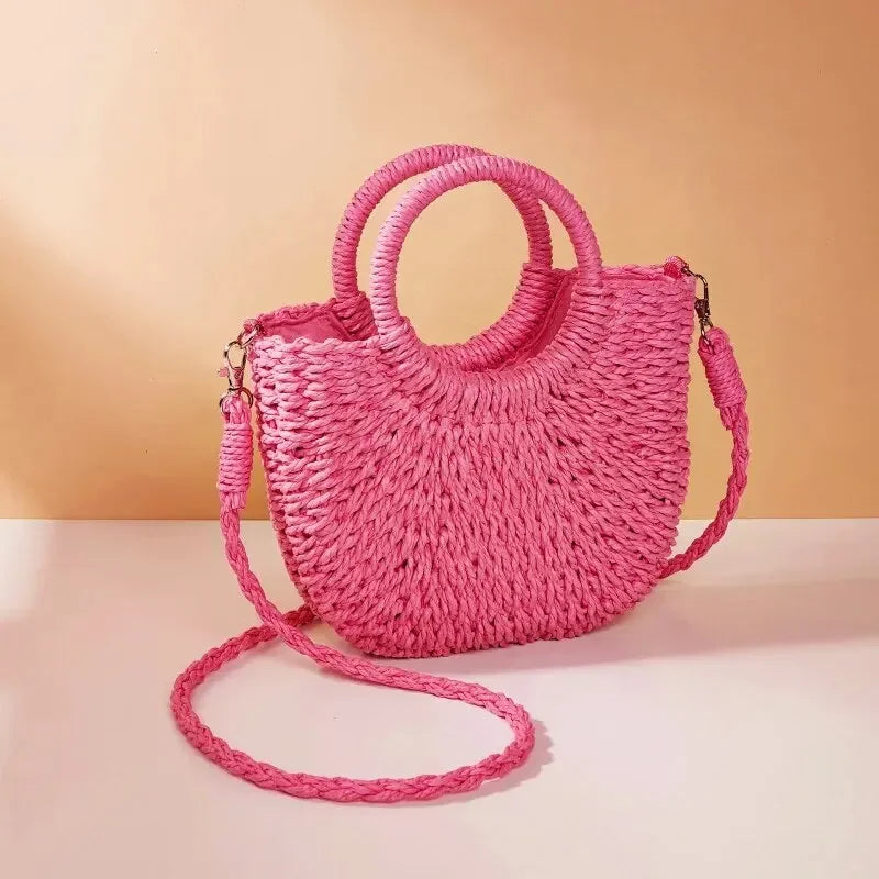 Chic Woven Handbag