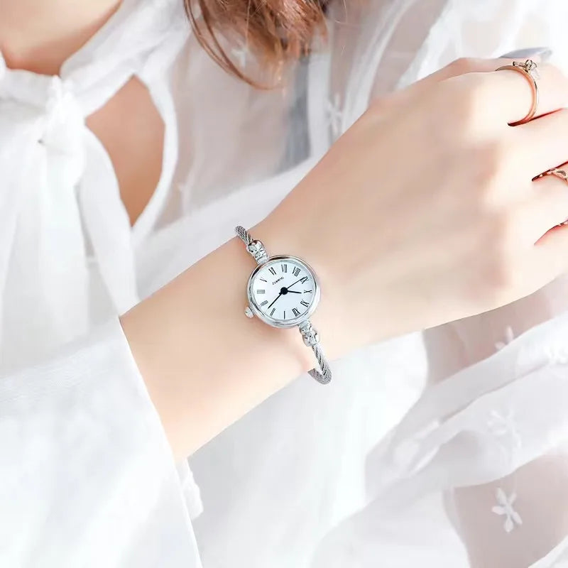 Luxury Retro Steel Watch Bracelet