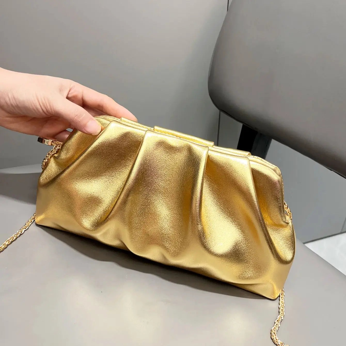 Luxury Designer Chain Shoulder Handbag
