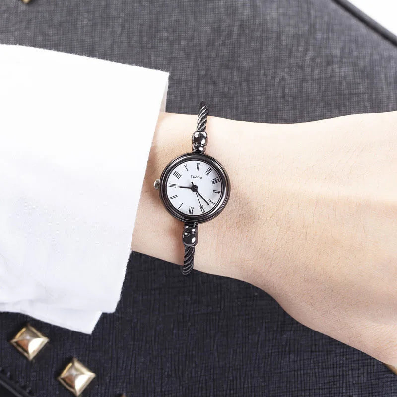 Luxury Retro Steel Watch Bracelet