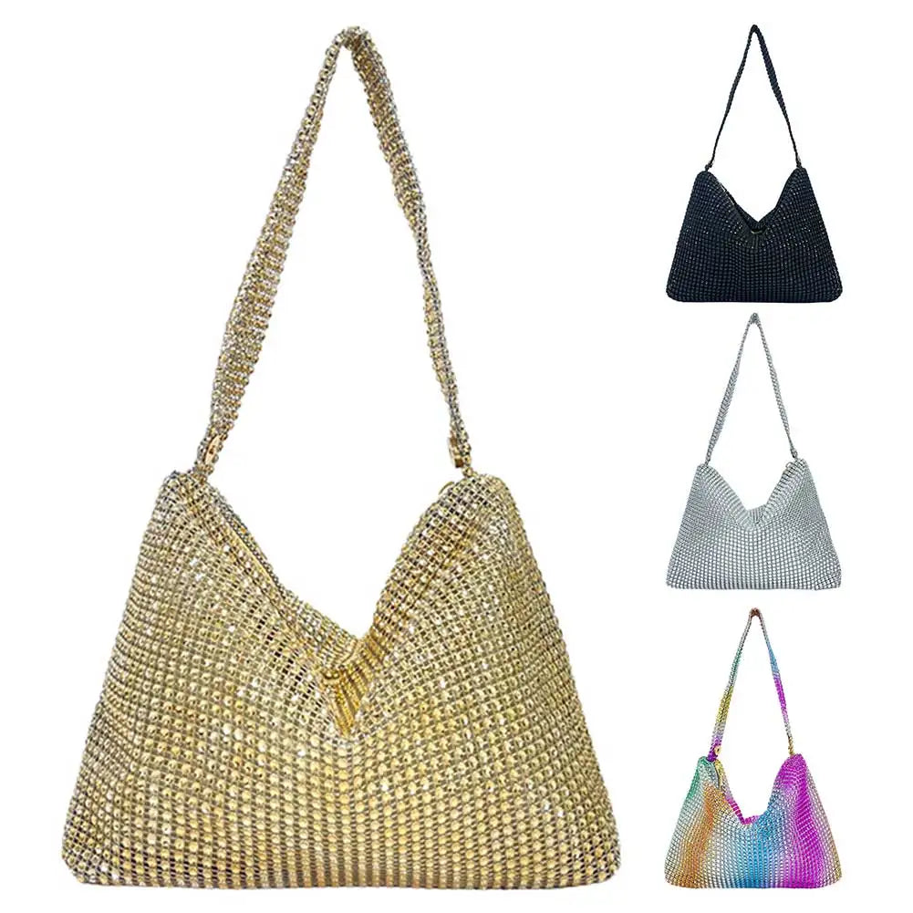 Evening Rhinestone Clutch Bag