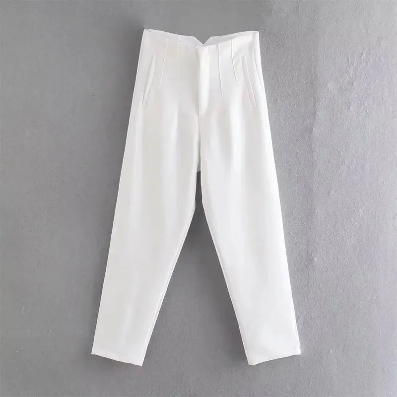 Women’s Tailoring Zipper Pants