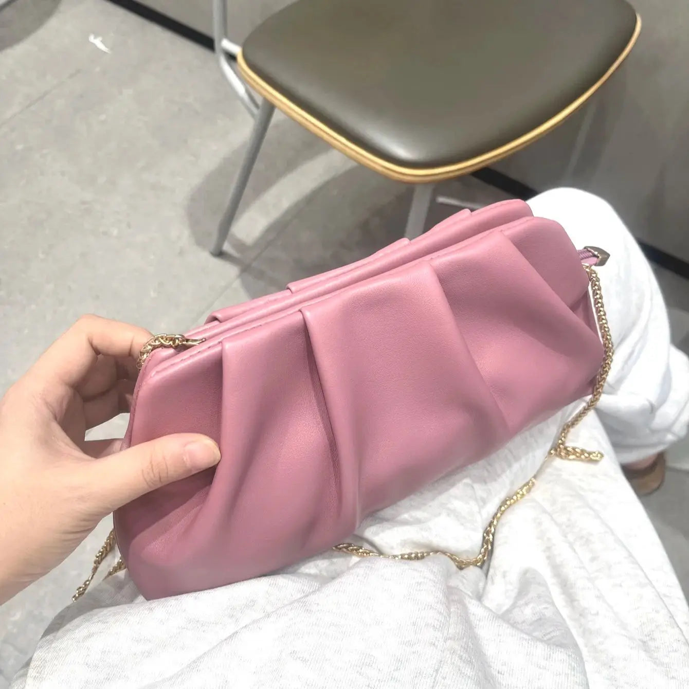 Luxury Designer Chain Shoulder Handbag