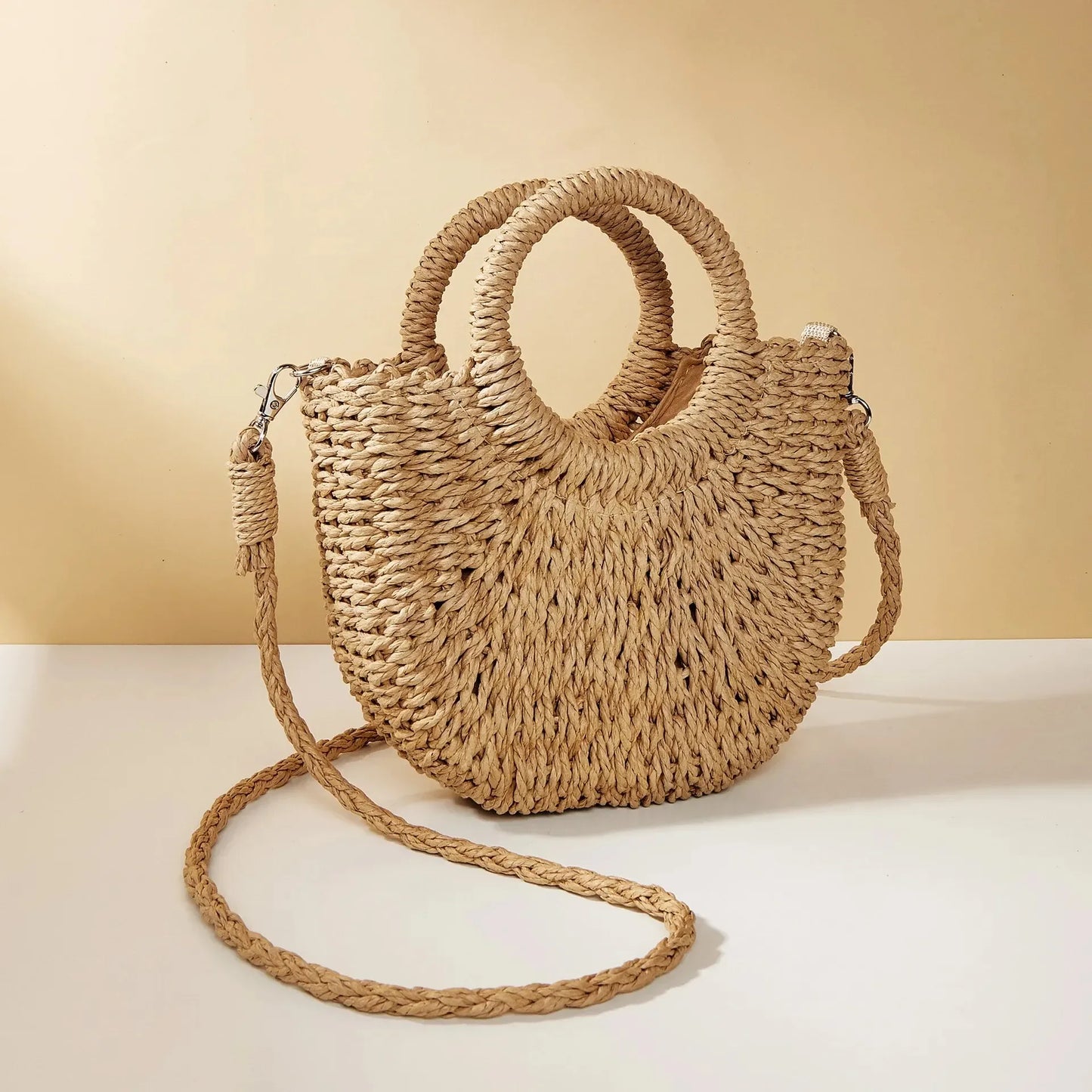 Chic Woven Handbag