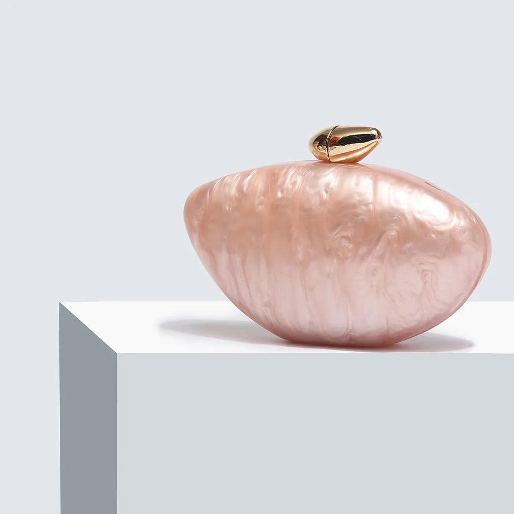 Acrylic Clutch Purse with Chain – Glamorous Luxury