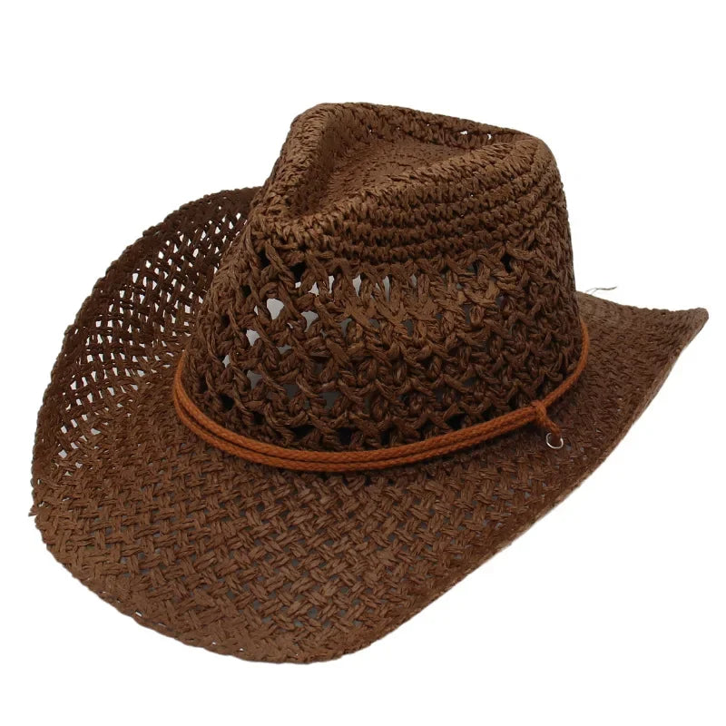 Vintage Western Sun Hat for Women