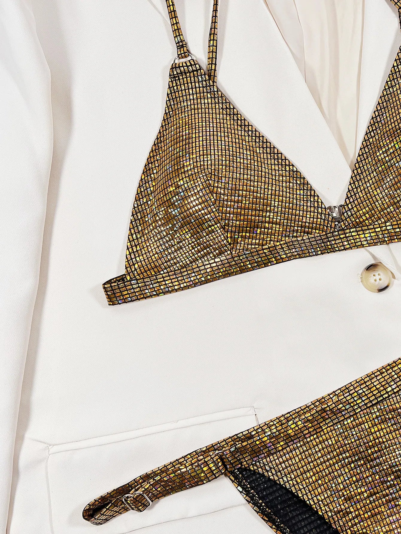 Glitter Gold Bikini