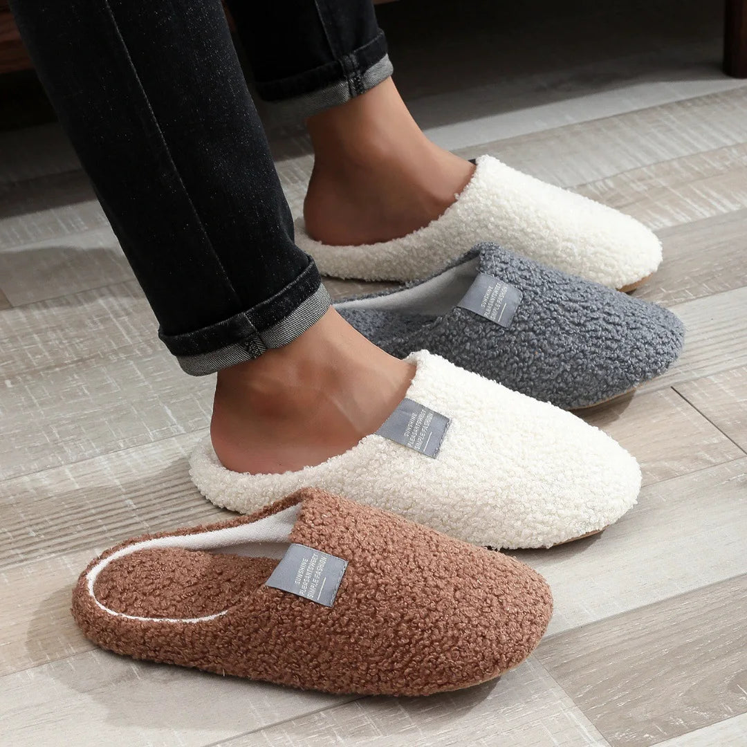 Cozy Textured House Slippers