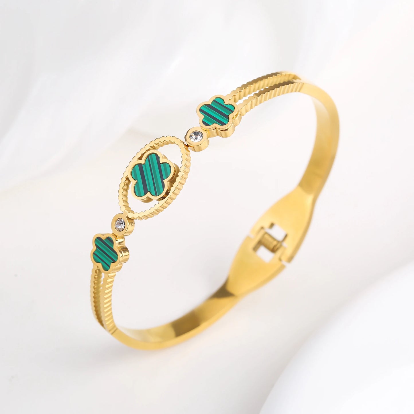 Flower Opening Bracelet