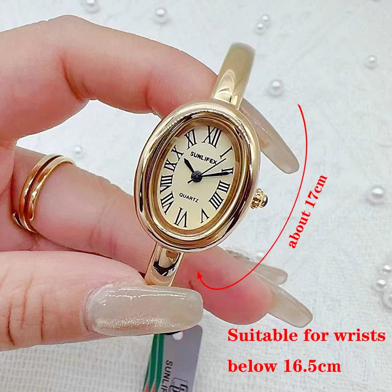 The Oval Bangle Watch
