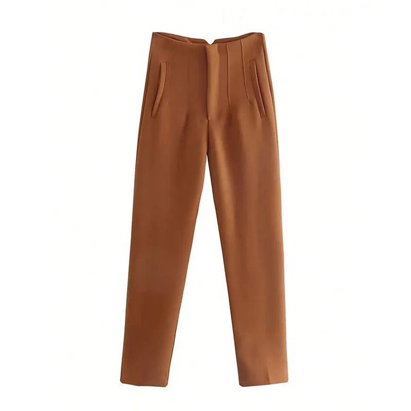 Women’s Tailoring Zipper Pants