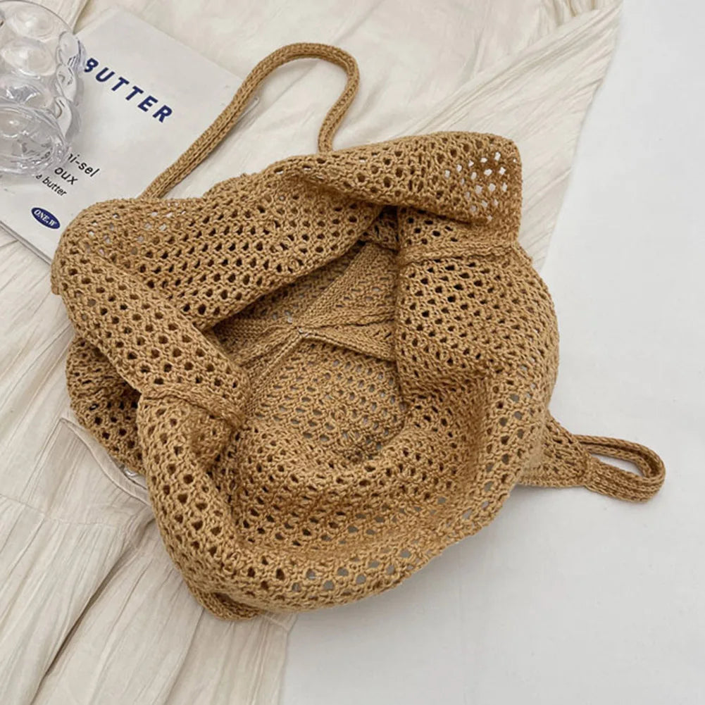 Summer Mesh Tote Handbag