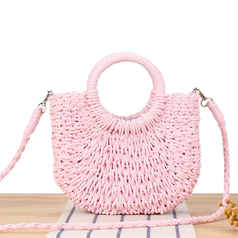 Chic Woven Handbag