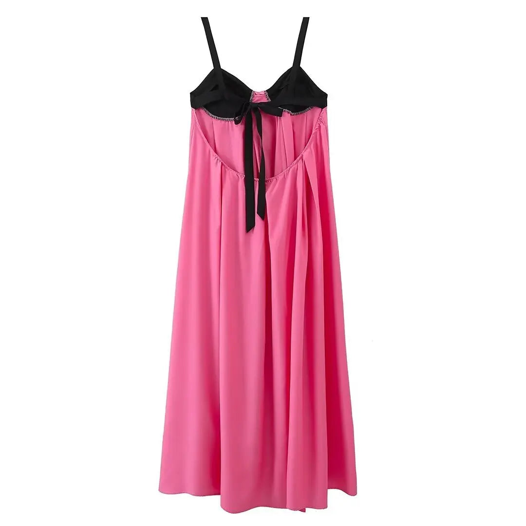 Luxury Backless Lace-Up Dress