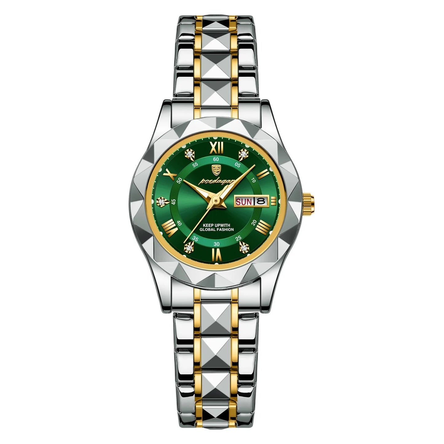Women's Luxury Diamond Bezel Watch