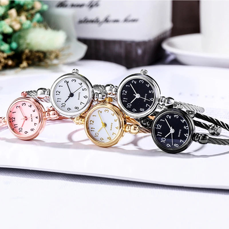 Luxury Retro Steel Watch Bracelet