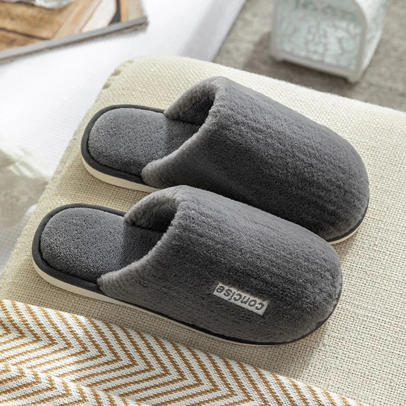 Ultra-Comfort Faux Fur Slippers