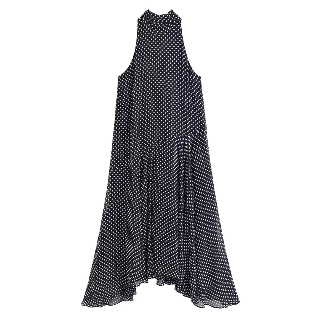 Petit Poa Chiffon Fashion Dress 
