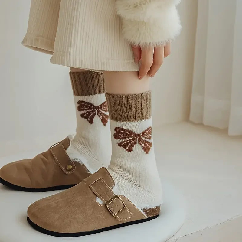 4 Pairs Kit Women Warm Socks