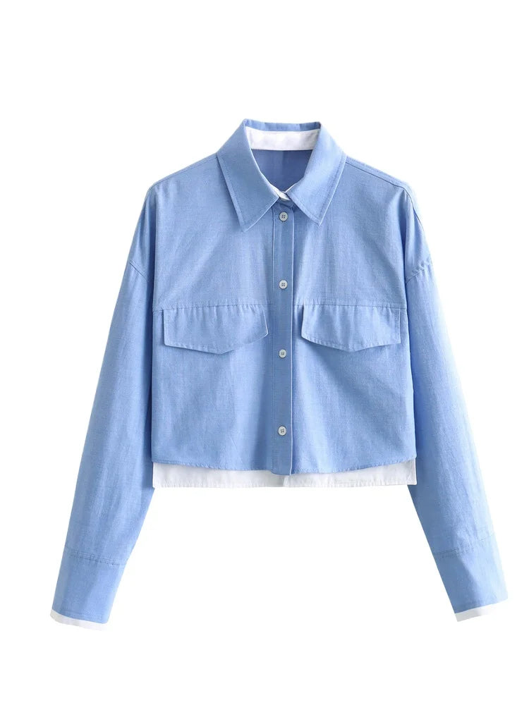 Fashion Long Sleeve Blouse 