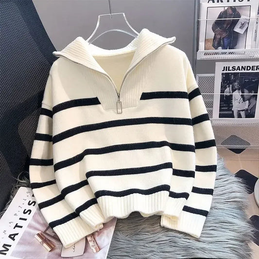 Women’s Zipper Sweater 