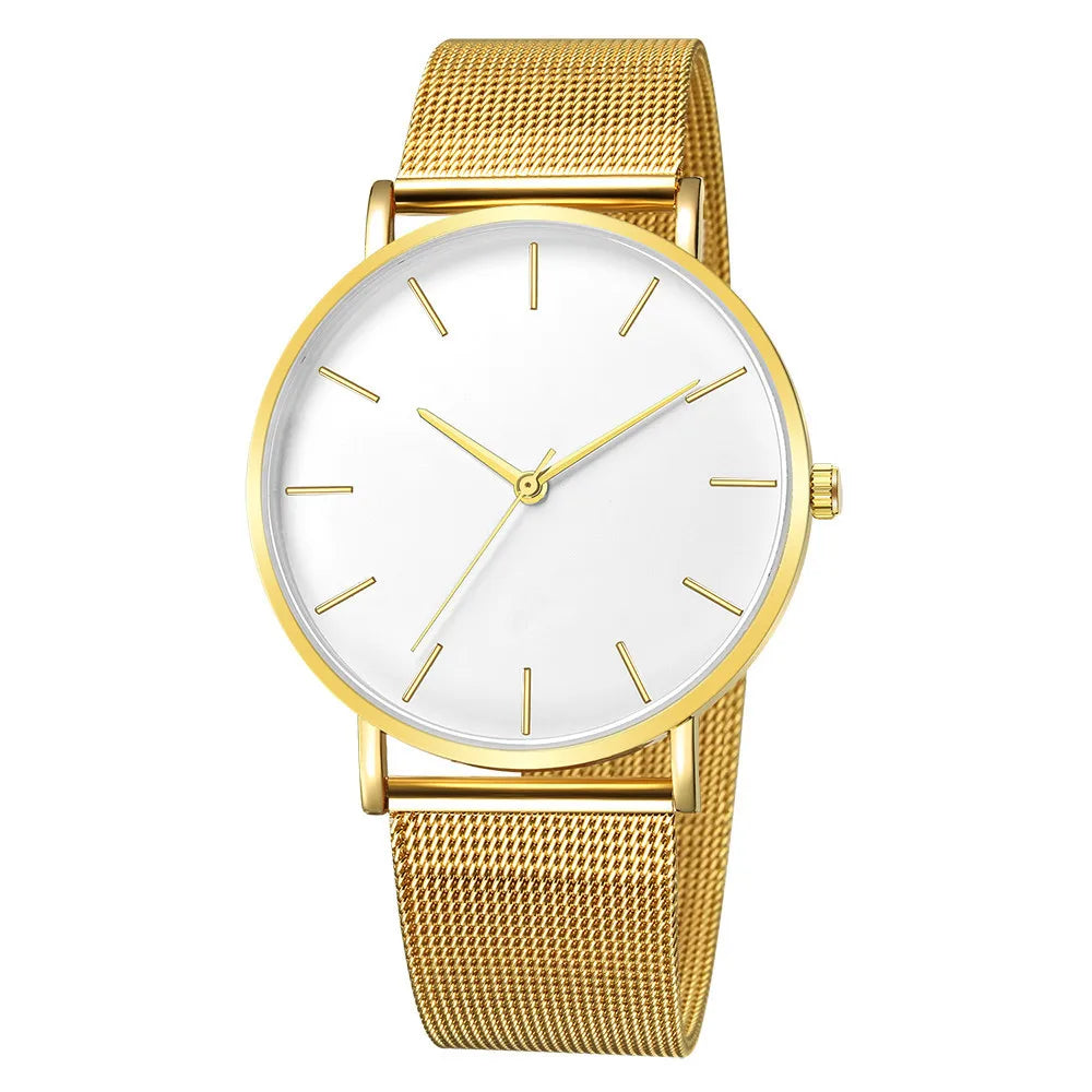 Minimalist Mesh Watch