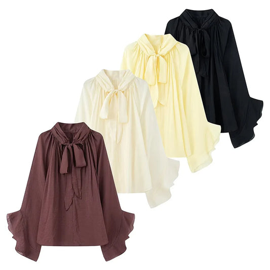 Wide Sleeve Blouse 