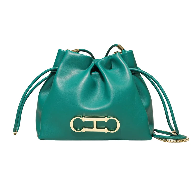 The Drawstring Bucket Bag