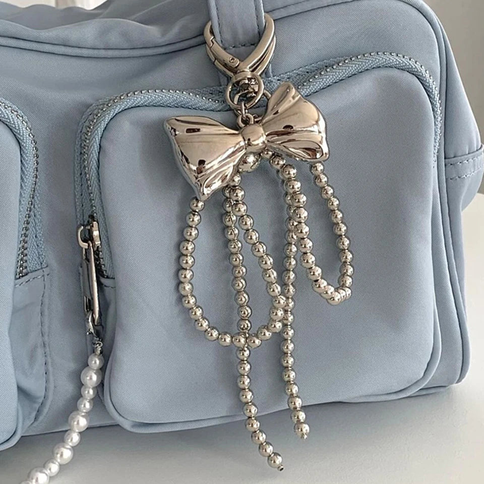 Cute Bowknot Keychain for Women 