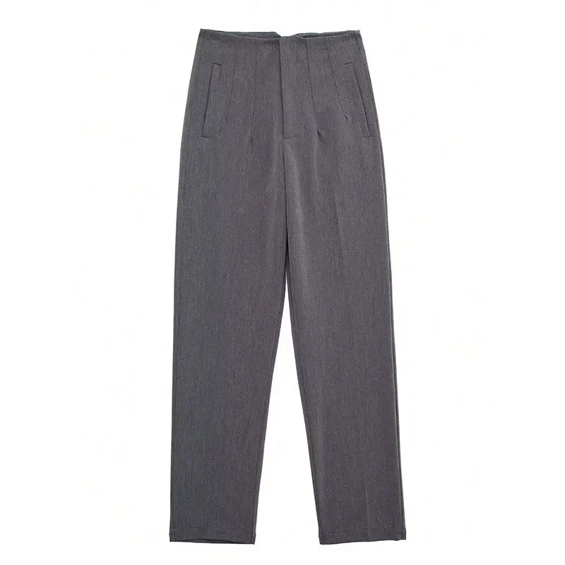 Women’s Tailoring Zipper Pants 