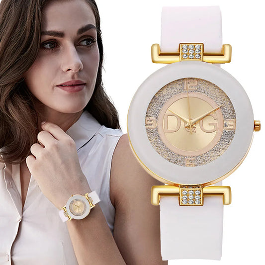 Sparkling Diamond-Accent Wristwatch