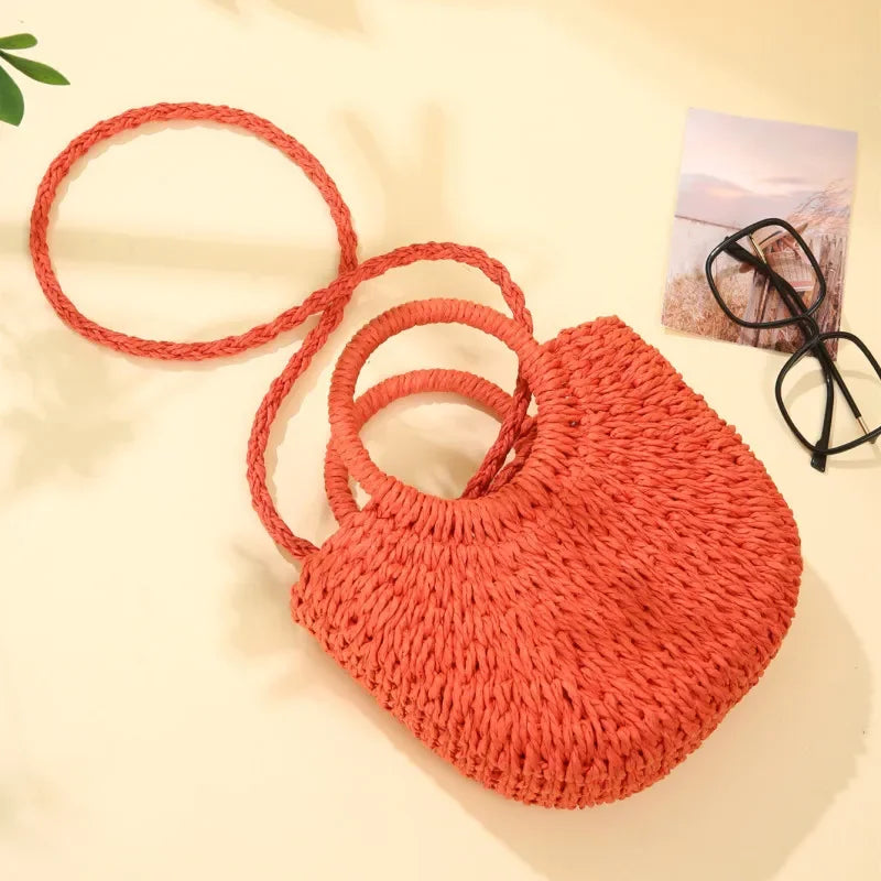 Chic Woven Handbag
