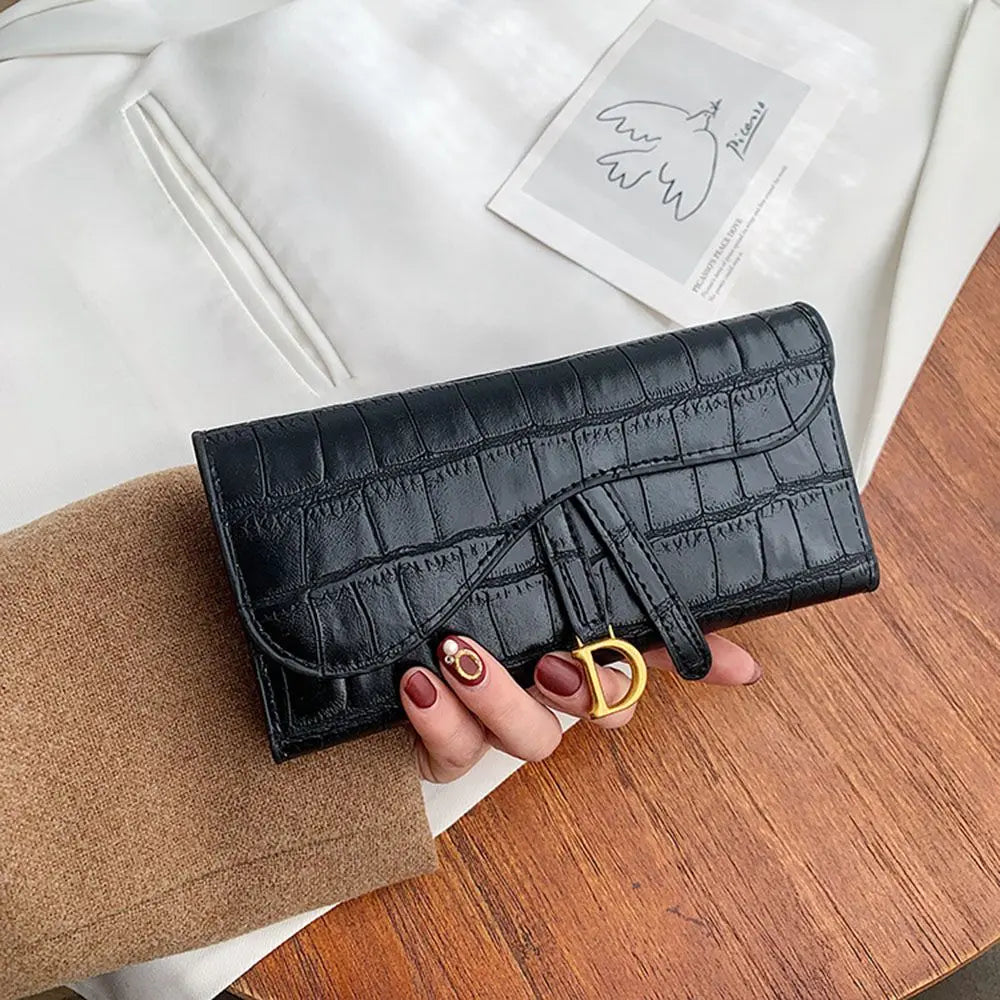 The Crocodile-Embossed Wallet