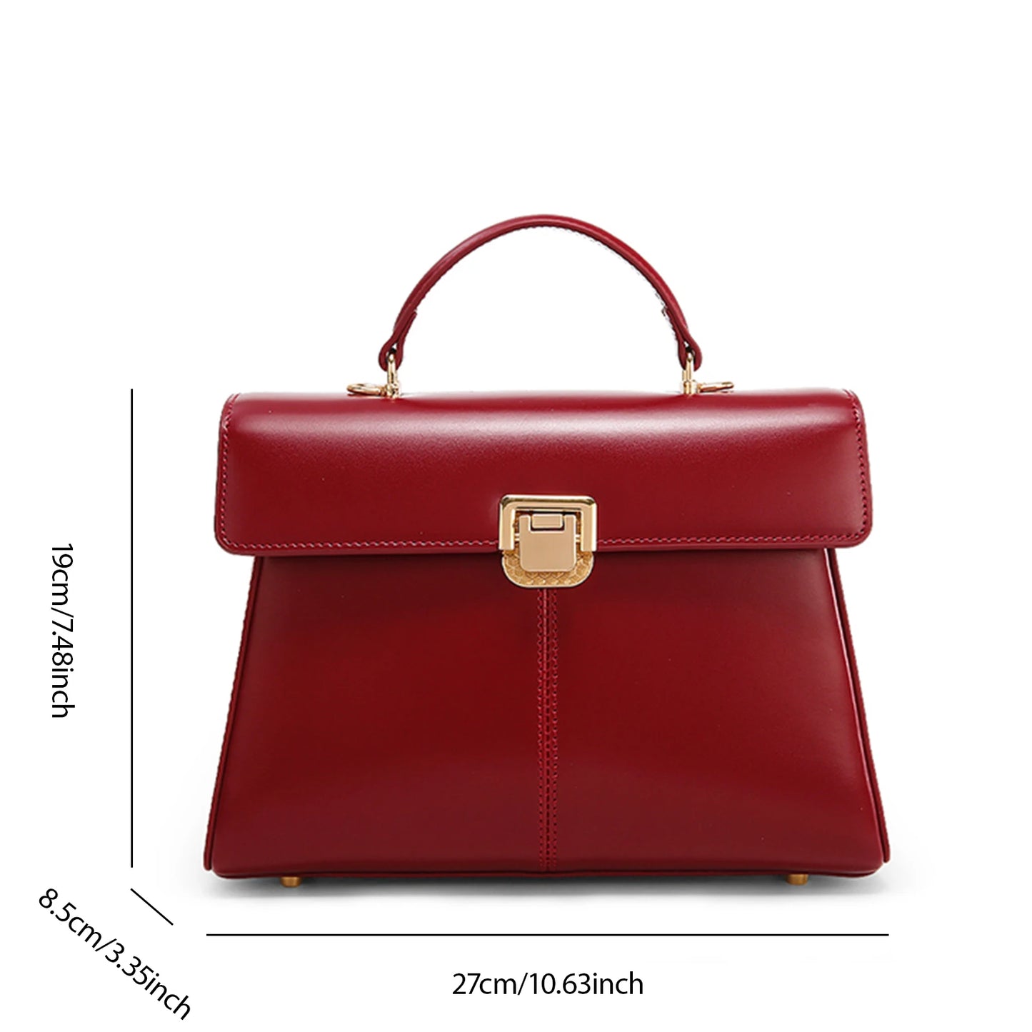 Elegant Top-Handle Satchel