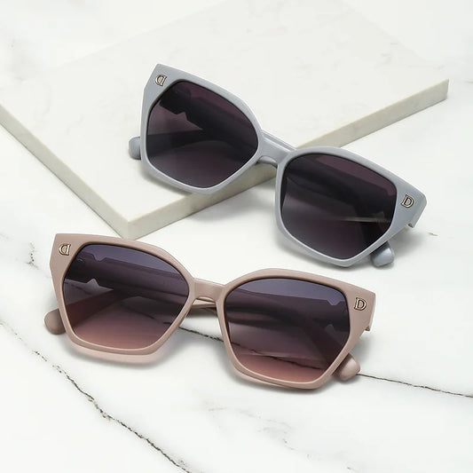 Square Oversized Monogram Sunglasses