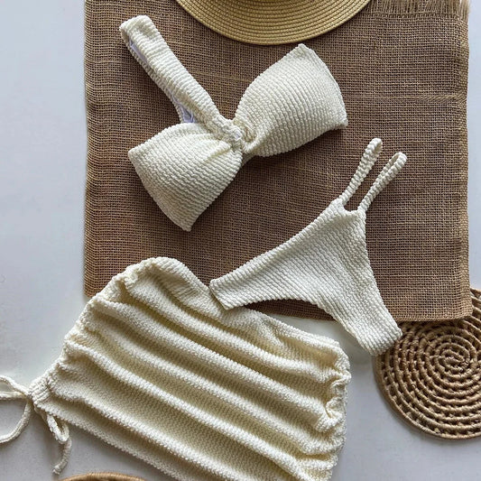 3 Pieces Bikini Women 