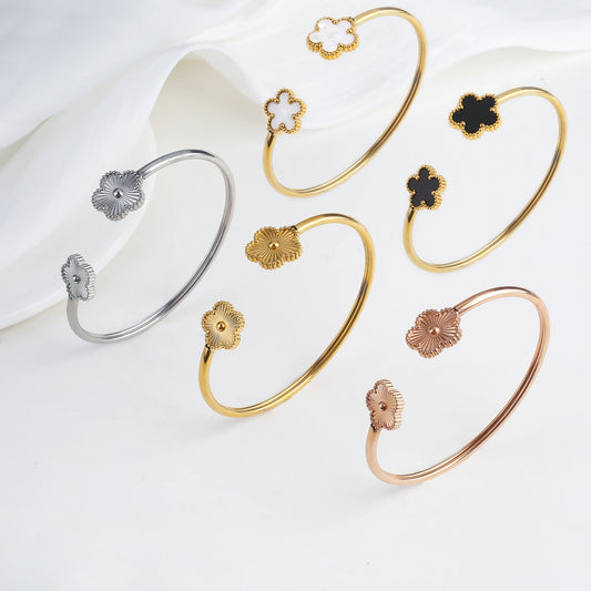 Flower Opening Bracelet