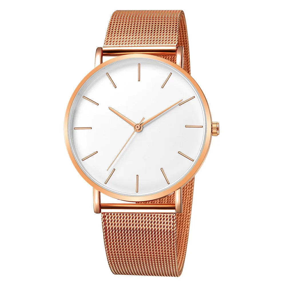Minimalist Mesh Watch